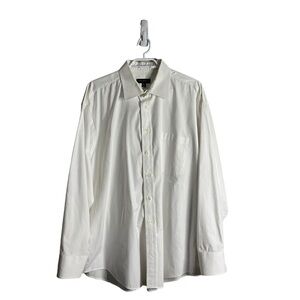 Ted Baker Men's White Relaxed Button-Down Shirt